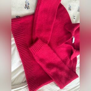 ZARA reddish/pink sweater